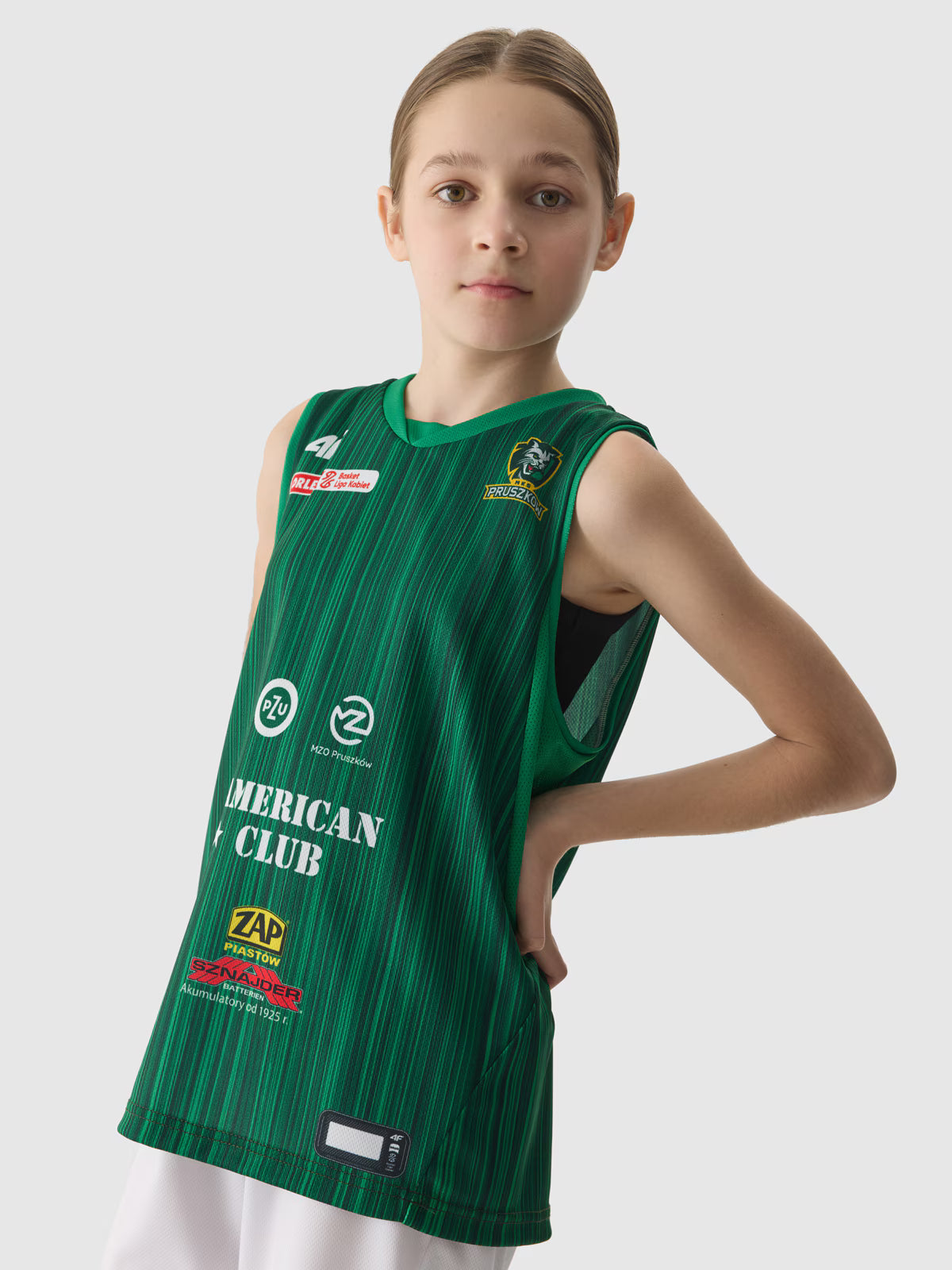 Koszulka replika wyjazdowa z sezonu 2023/24 dziecięca 4F x MKS Pruszków