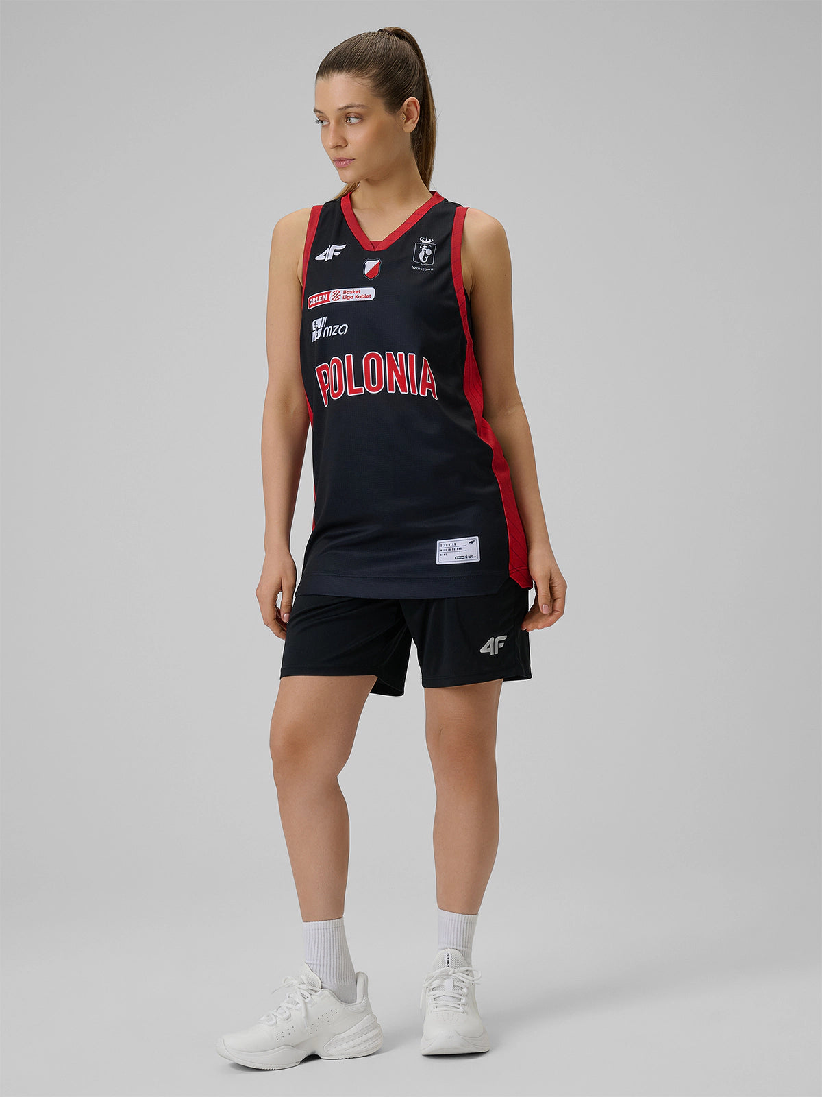 Koszulka meczowa replika domowa z sezonu 2025/26 damska 4F x Polonia Warszawa