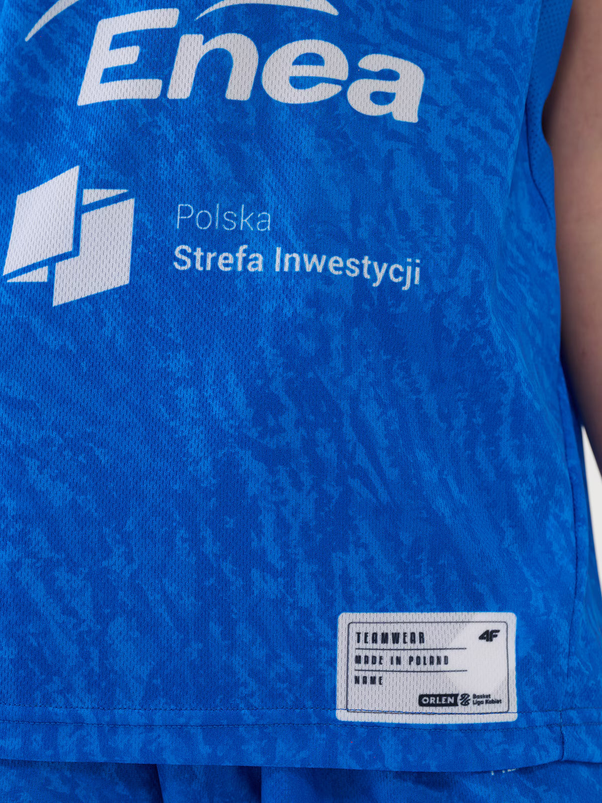 Koszulka meczowa replika domowa z sezonu 2024/25 dziecięca 4F x Enea AZS AJP Gorzów Wielkopolski