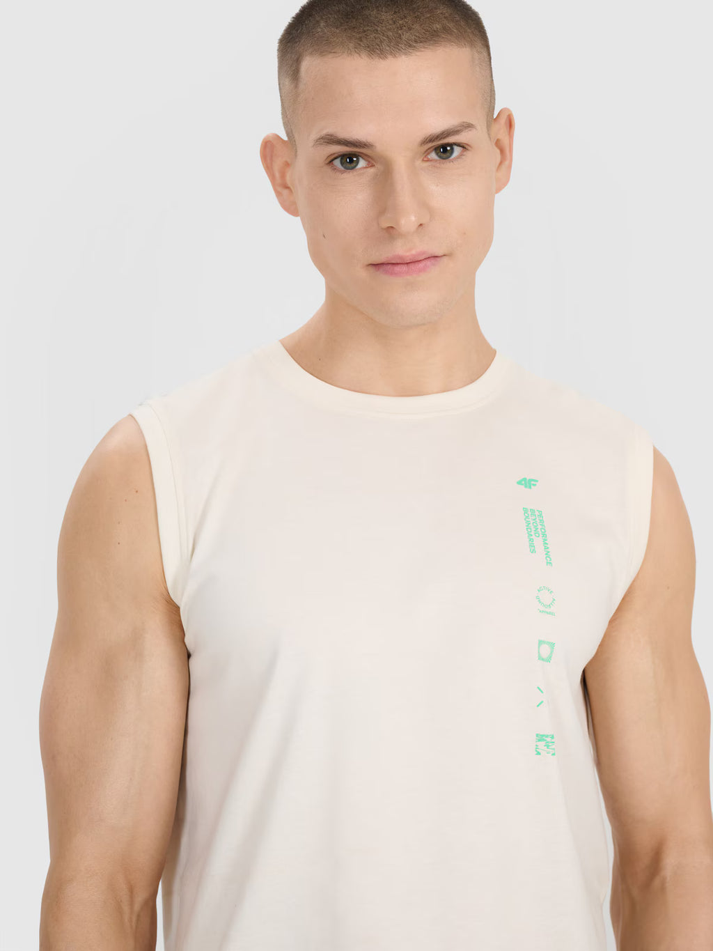 Tank top regular męski