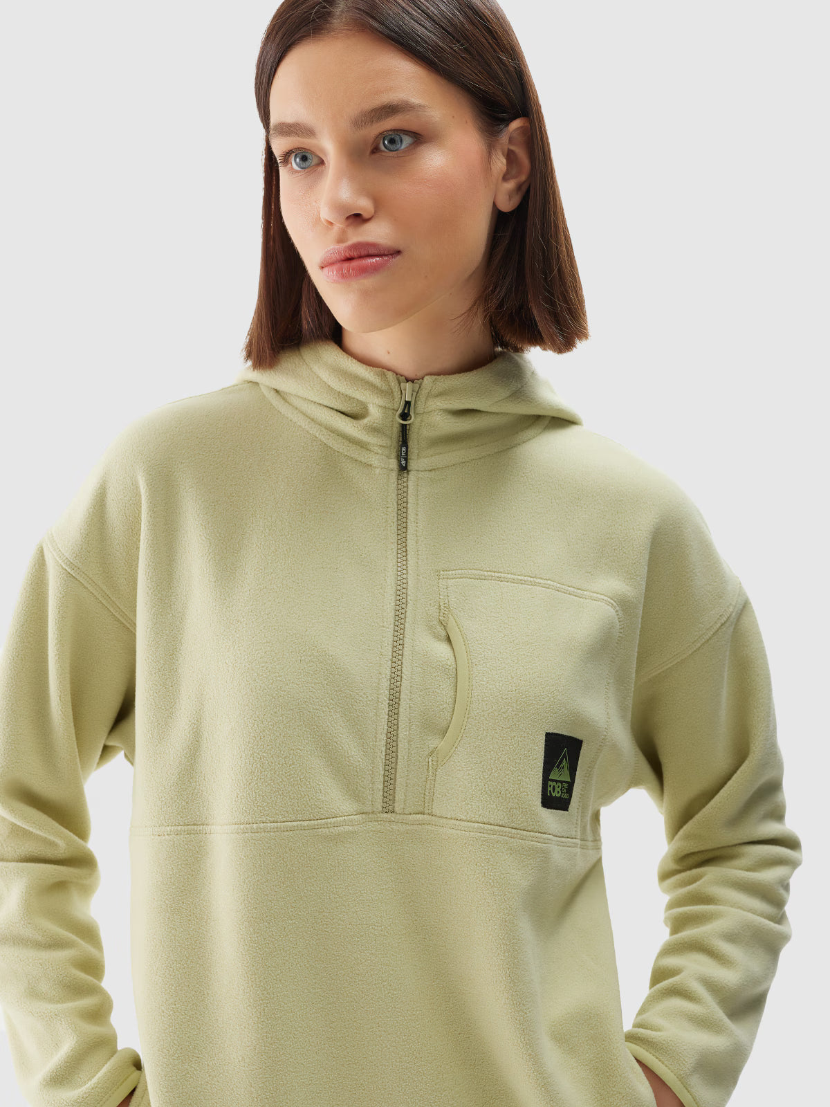 Polar z kapturem regular damski