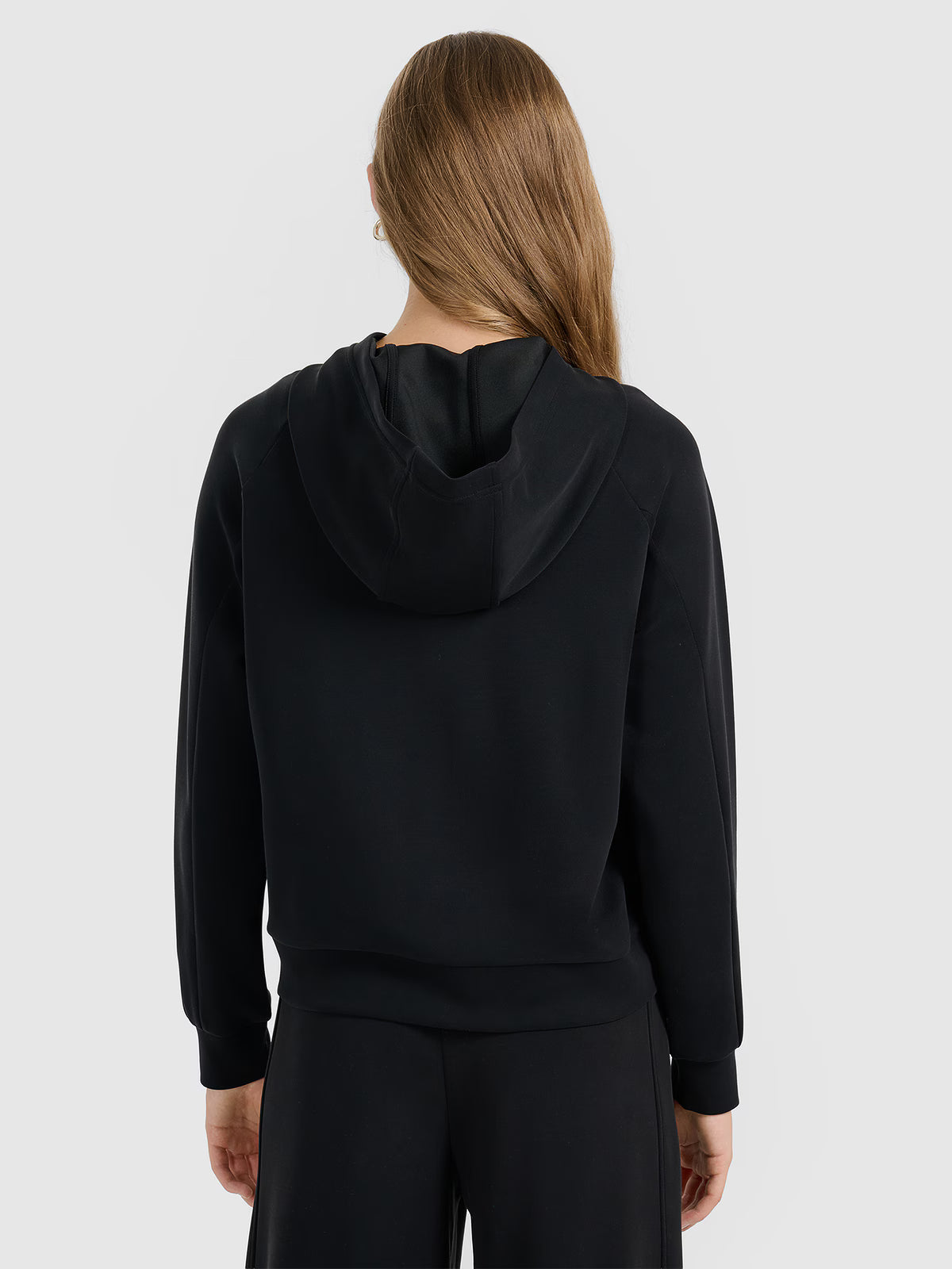 Bluza dresowa rozpinana z modalem damska
