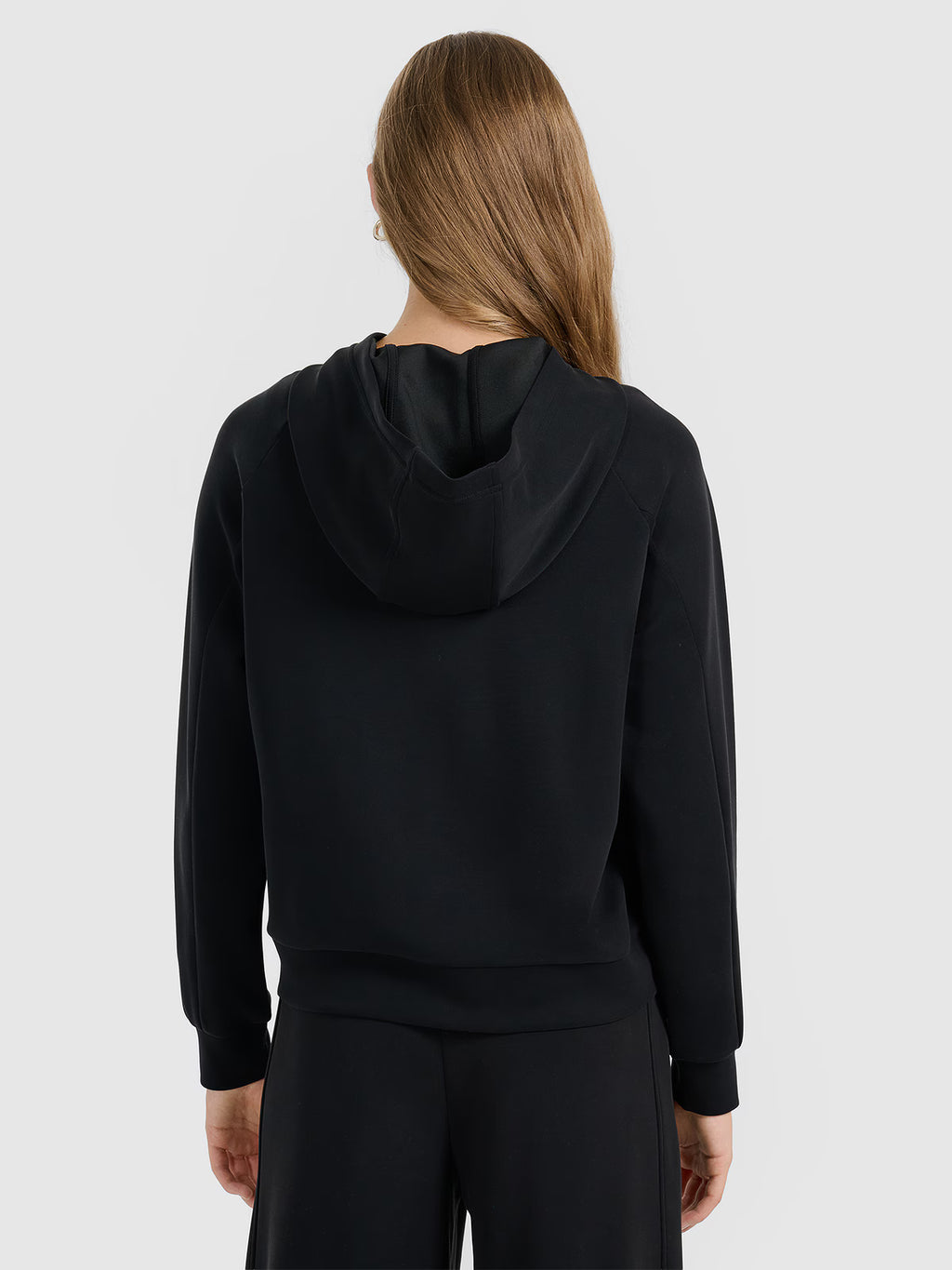Bluza dresowa rozpinana z modalem damska