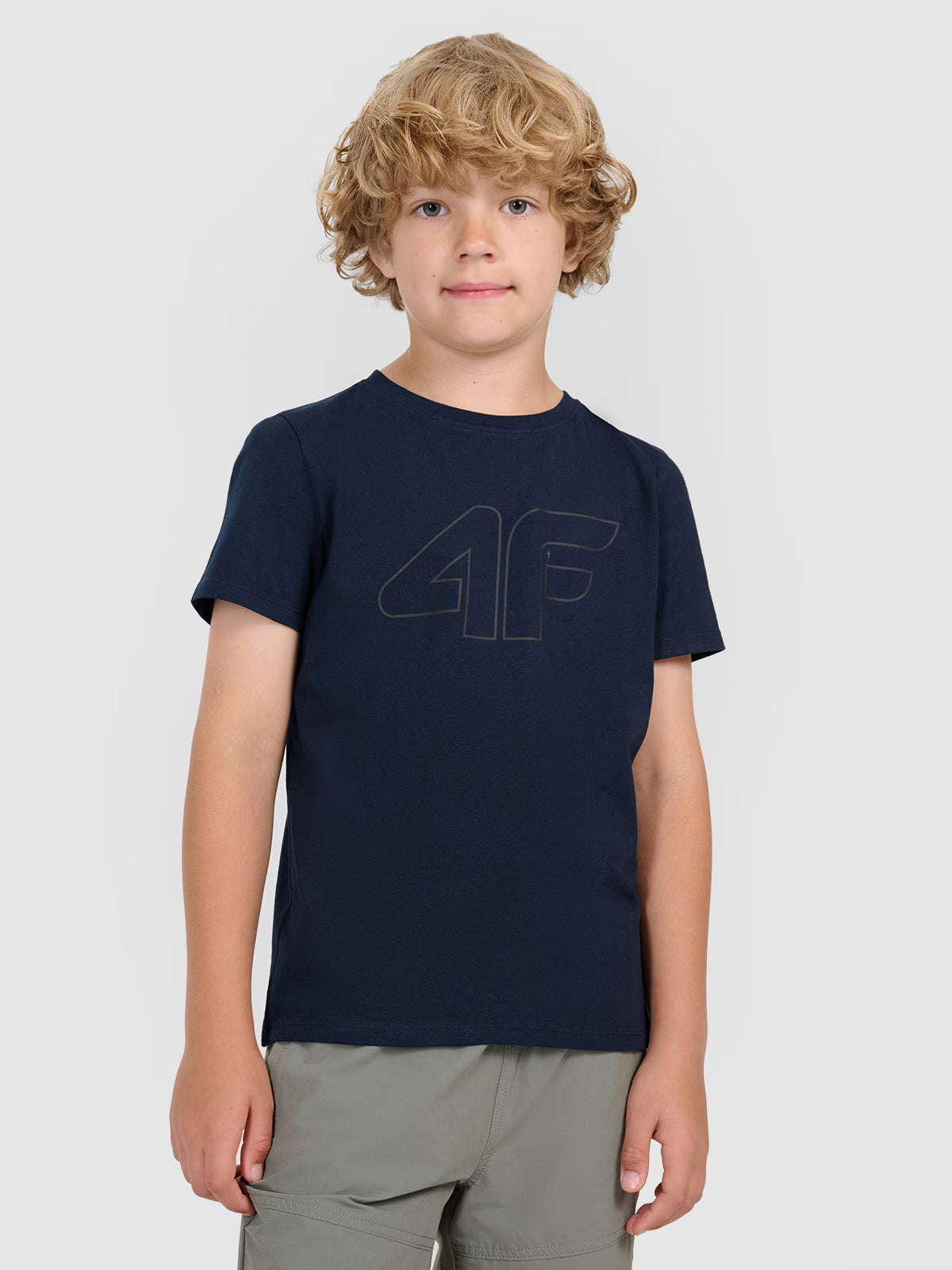 T-shirt z nadrukiem chłopięcy