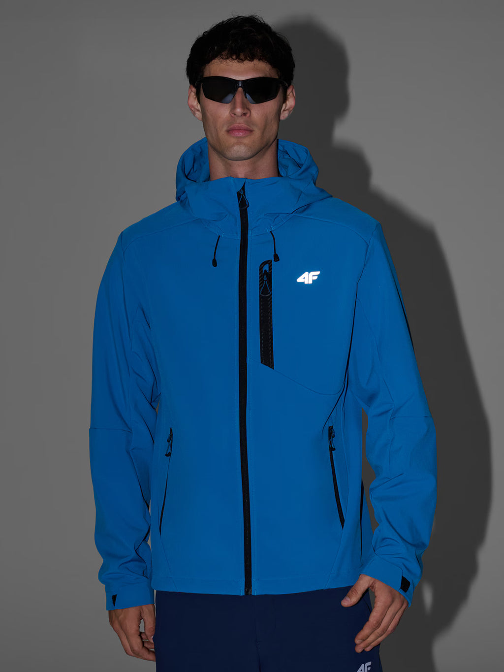Kurtka softshell wiatroodporna membrana 8000 męska