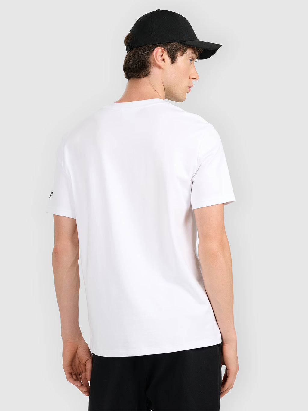 T-shirt regular z nadrukiem męski 4F x Robert Lewandowski