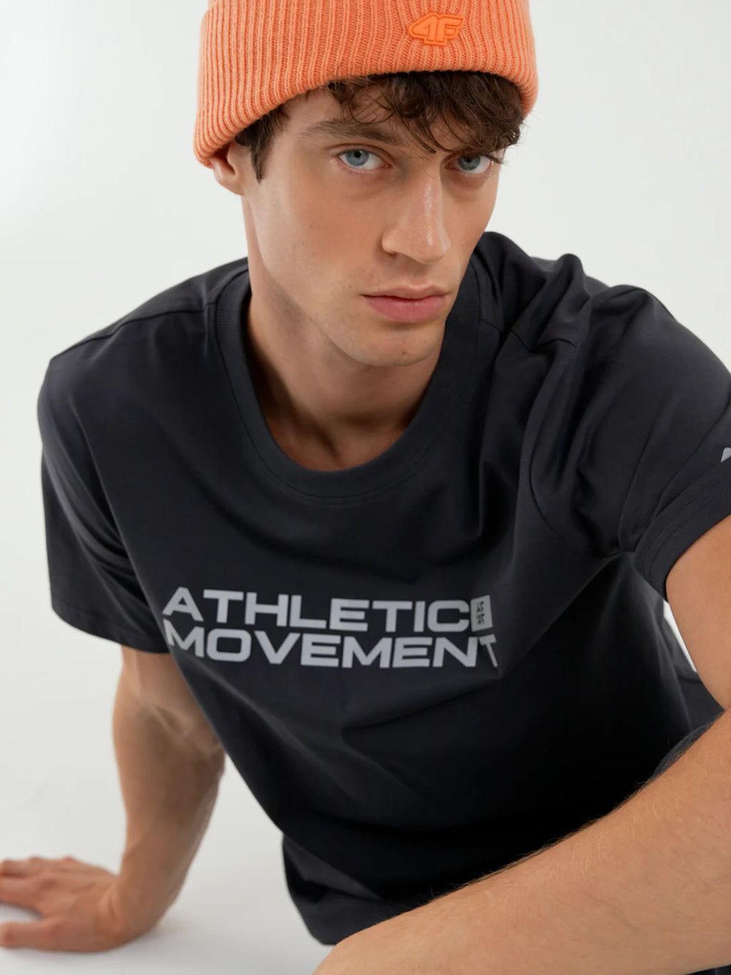 T-shirt regular z nadrukiem męski