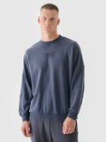 Bluza dresowa oversize bez kaptura męska 4F x Robert Lewandowski