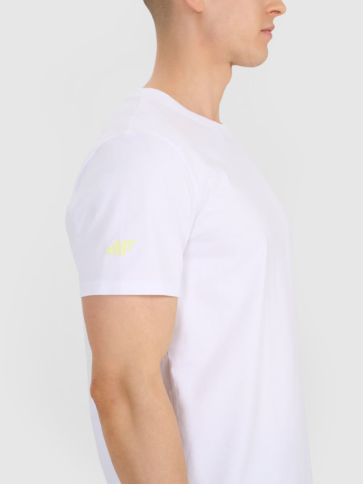 T-shirt regular z nadrukiem męski
