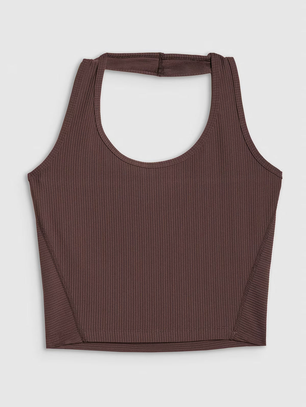 Crop top slim gładki damski 4F x Anna Lewandowska