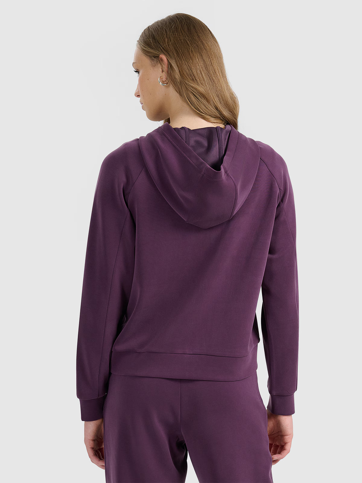Bluza dresowa rozpinana z modalem damska