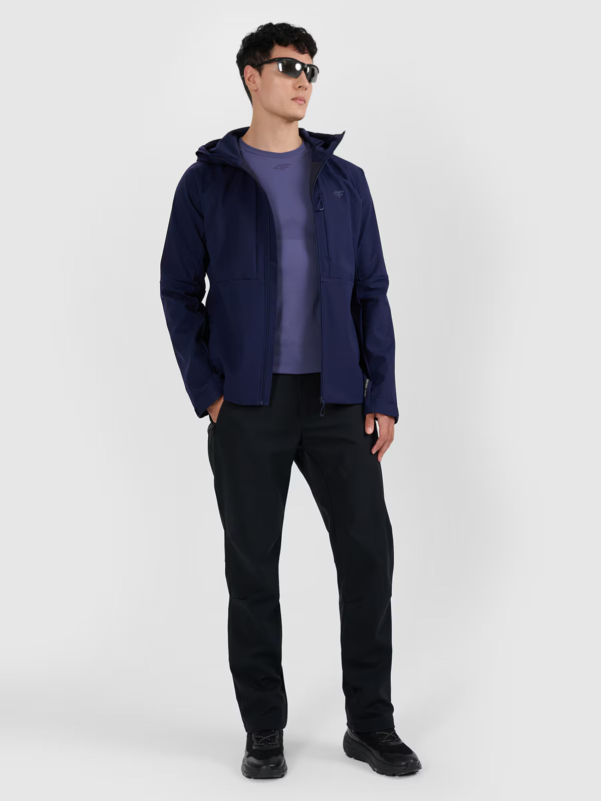 Kurtka softshell wiatroodporna membrana 10000 męska