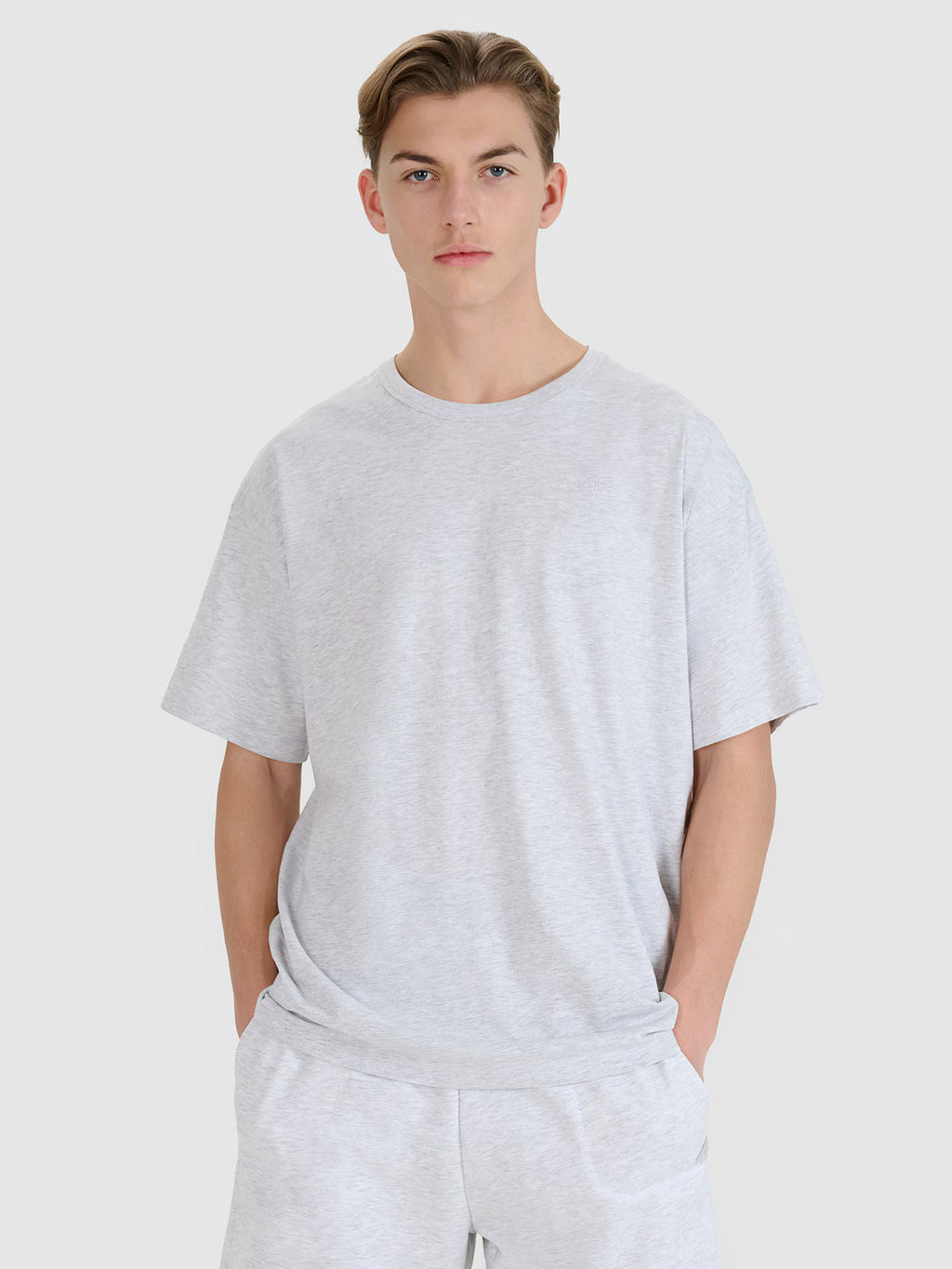 T-shirt oversize gładki uniseks