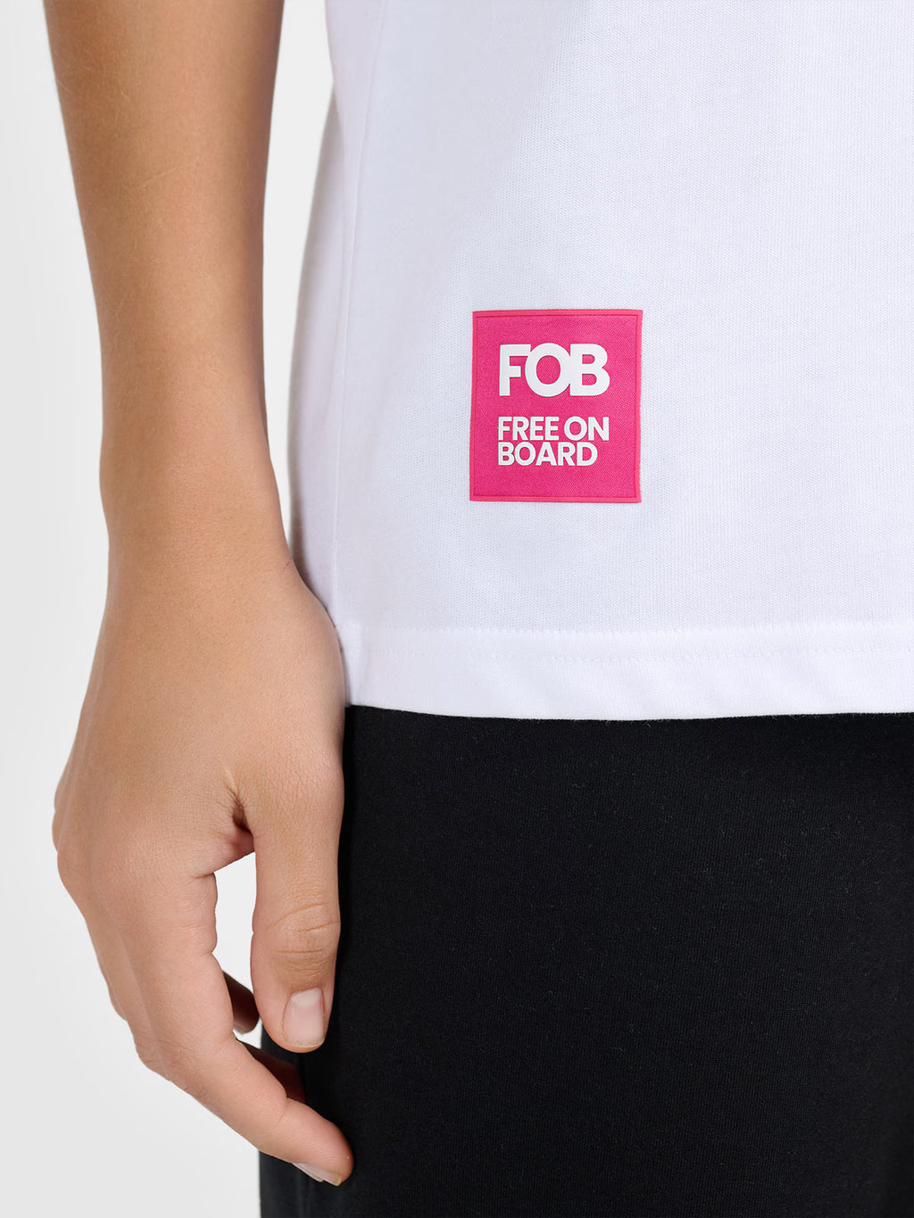 T-shirt loose z nadrukiem damski