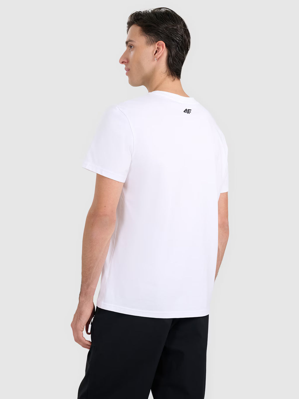 T-shirt regular z nadrukiem męski
