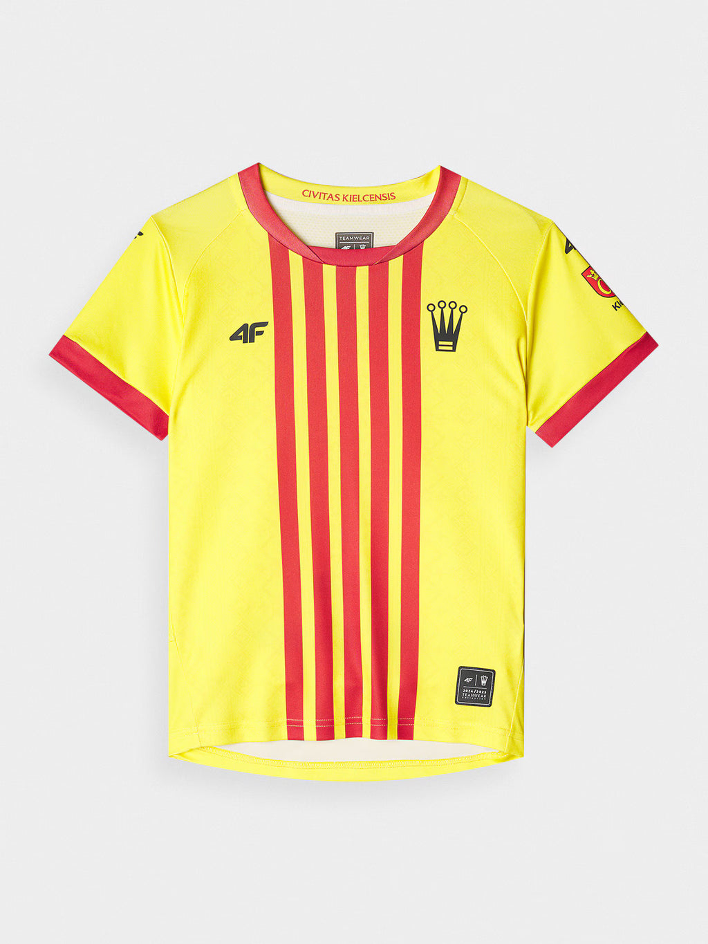 Koszulka klubowa wyjazdowa z sezonu 2024/25 chłopięca 4F x Korona Kielce
