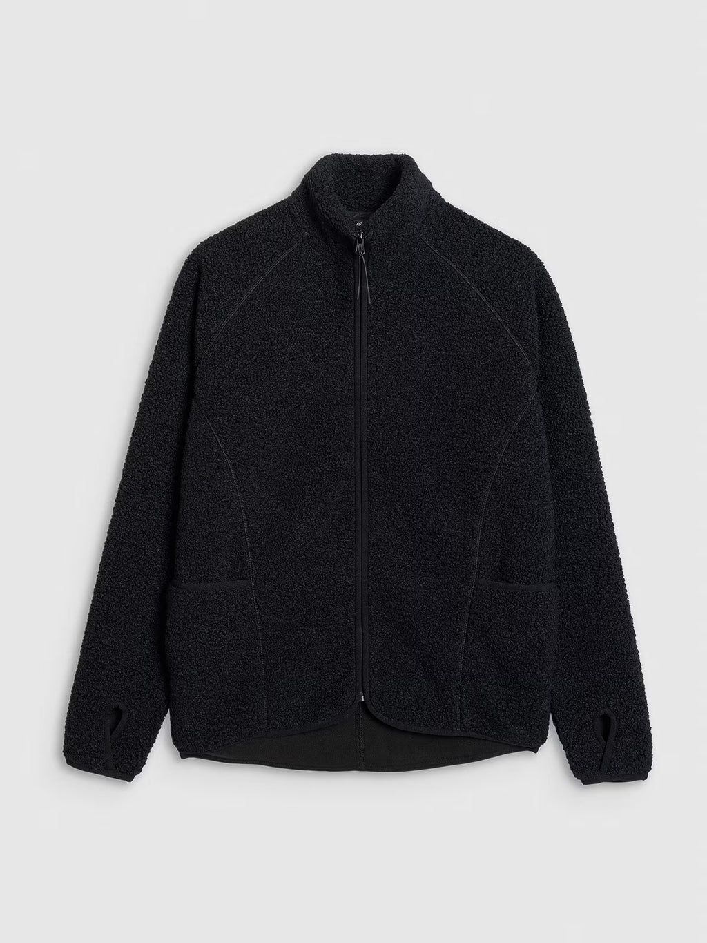 Polar sherpa ze stójką oversize damski