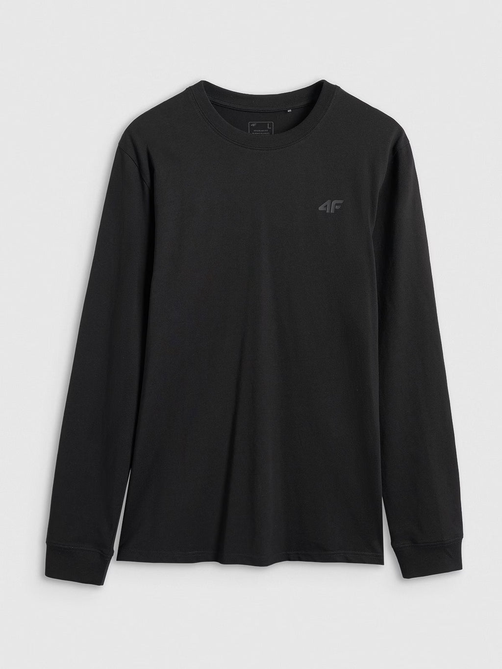 Longsleeve regular gładki męski