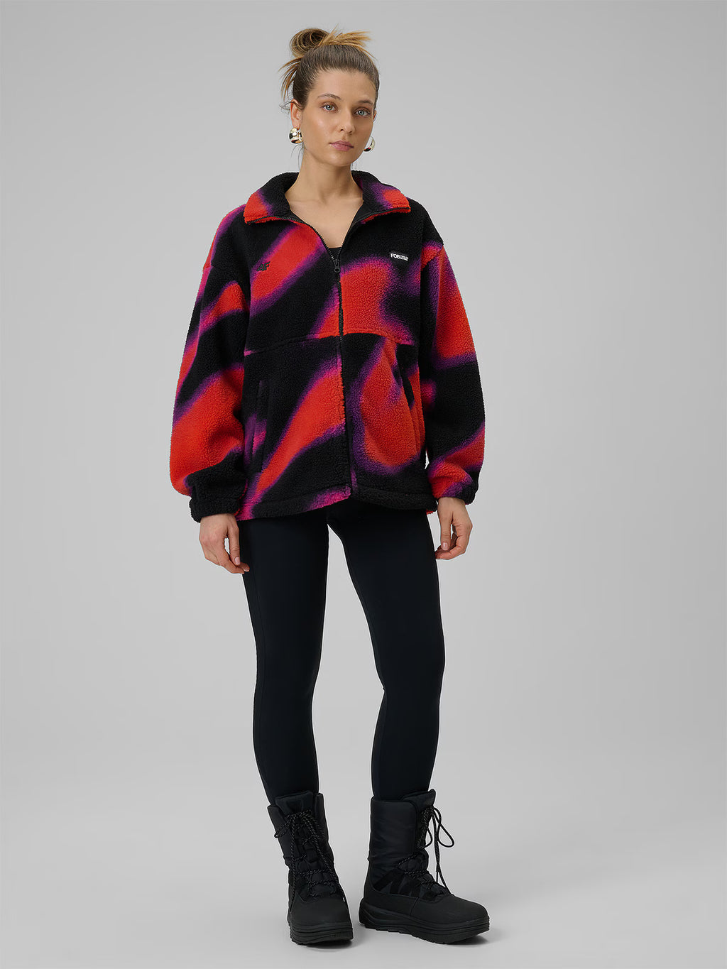 Polar loose bez kaptura damski