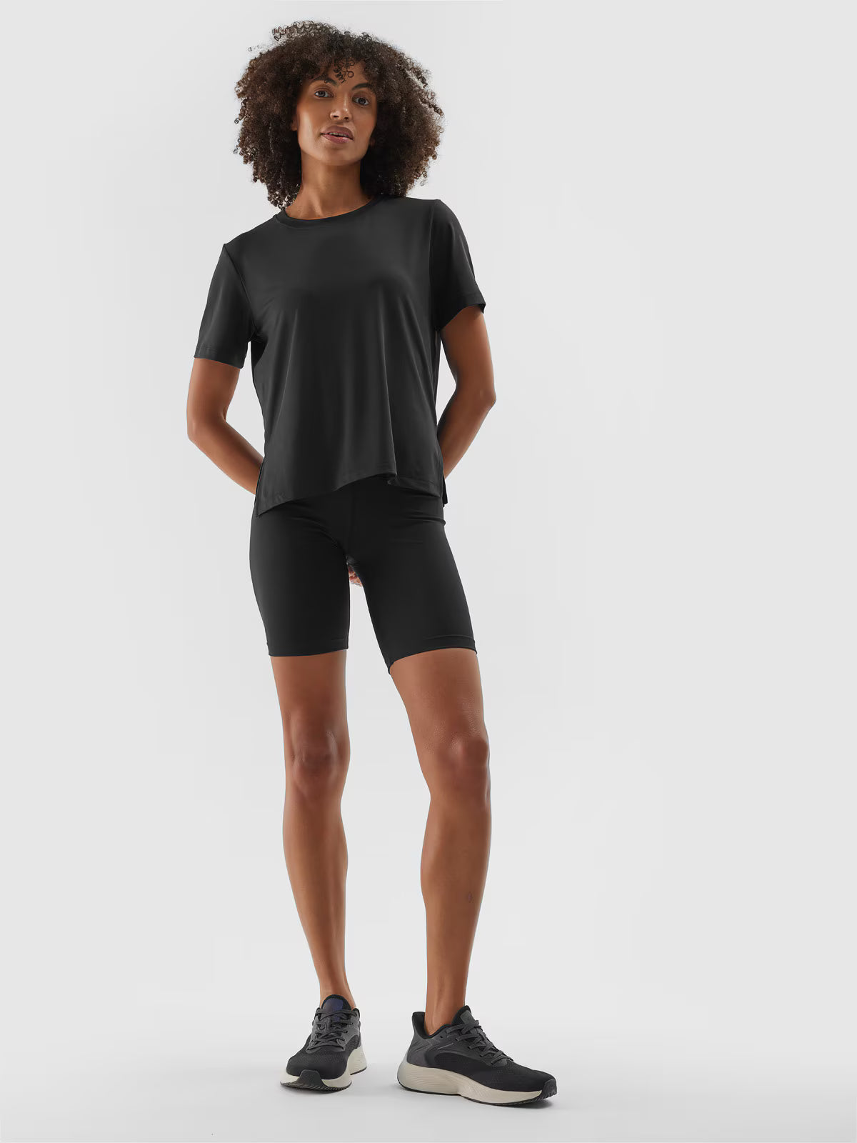 Legginsy krótkie treningowe damskie