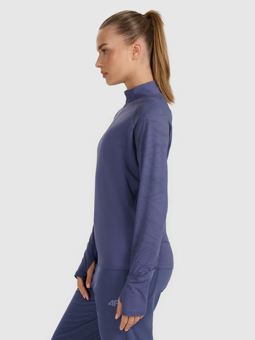 Bluza do biegania regular szybkoschnąca damska