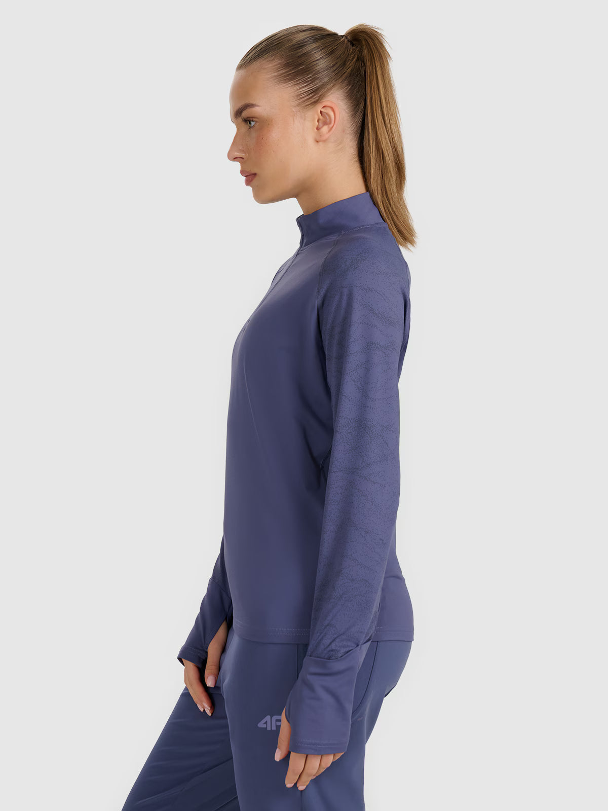 Bluza do biegania regular szybkoschnąca damska