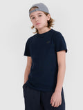 T-shirt regular gładki chłopięcy
