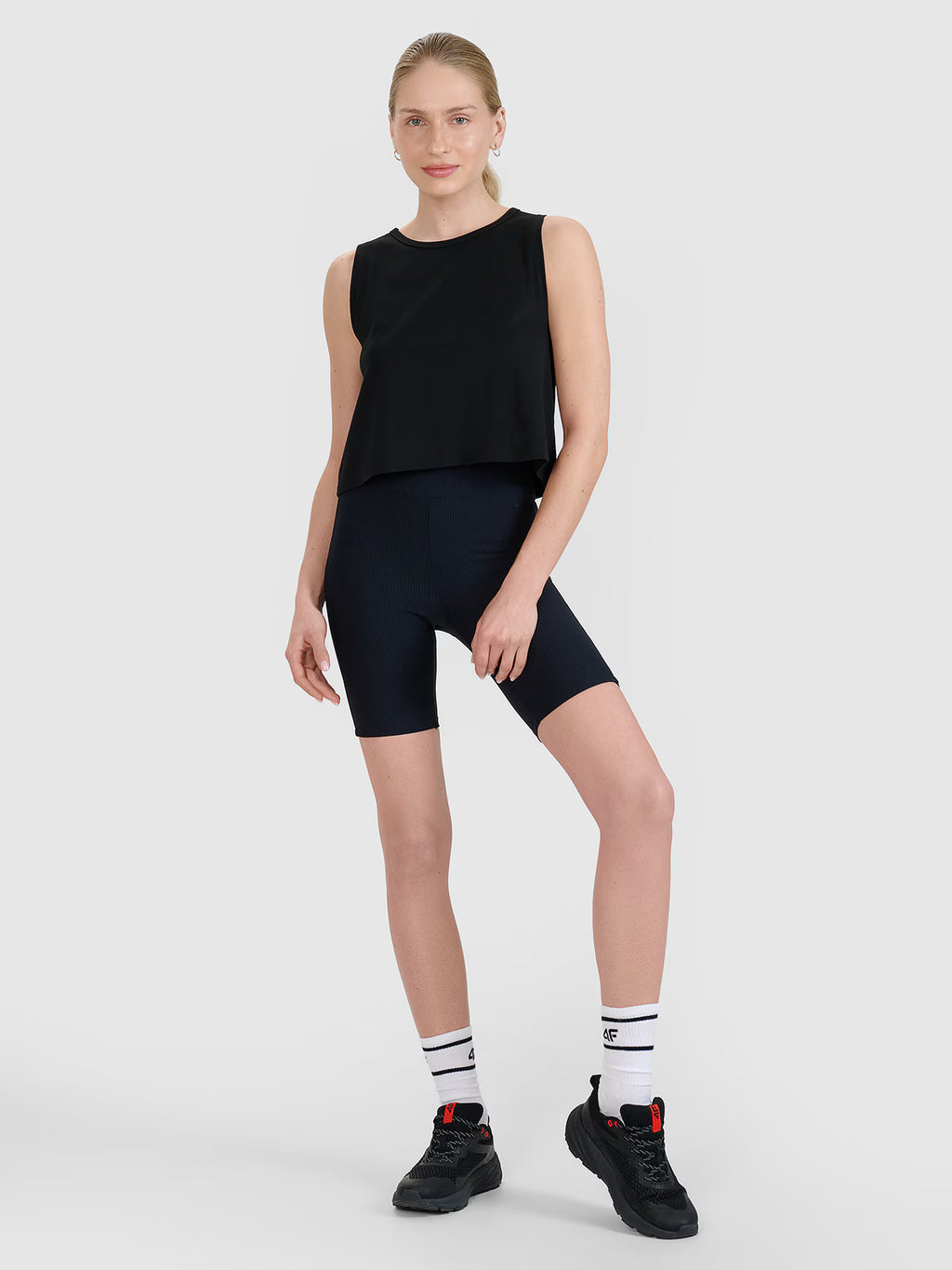Legginsy krótkie dzianinowe damskie