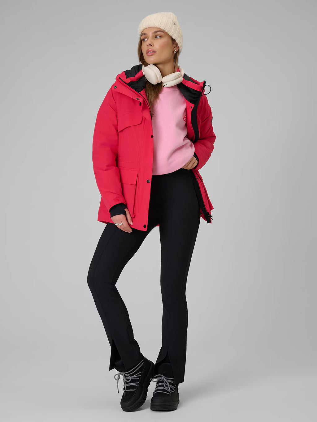 Bluza dresowa loose bez kaptura damska