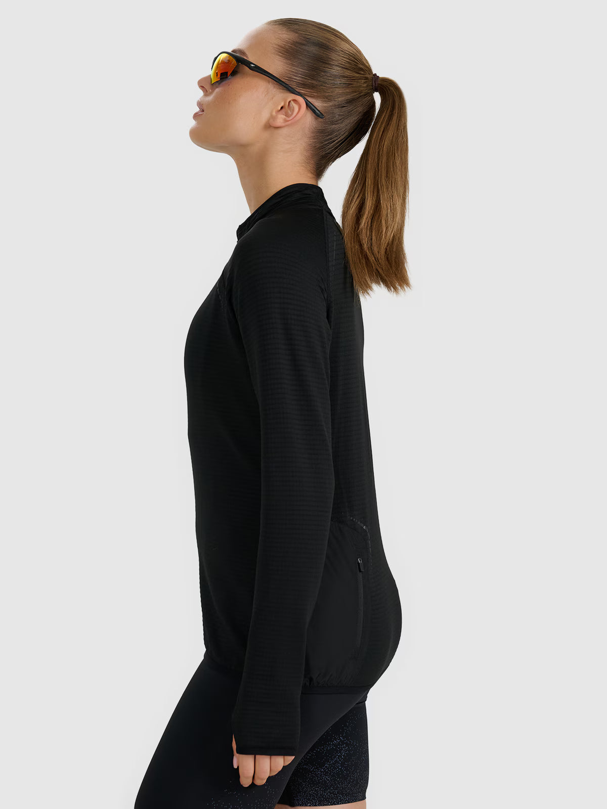 Bluza do biegania regular szybkoschnąca damska