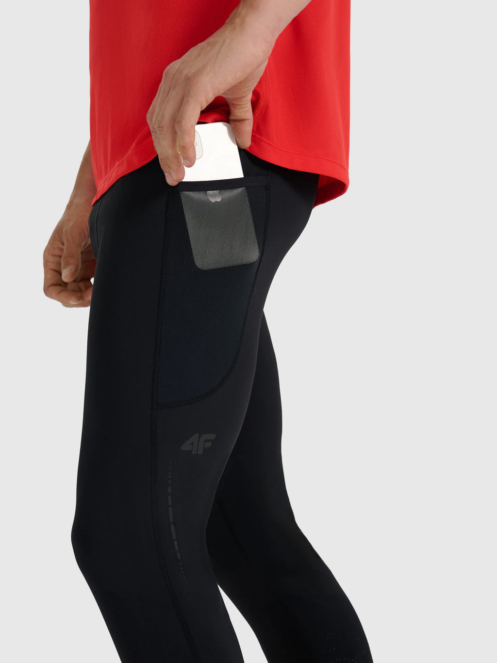 Legginsy do biegania szybkoschnące męskie