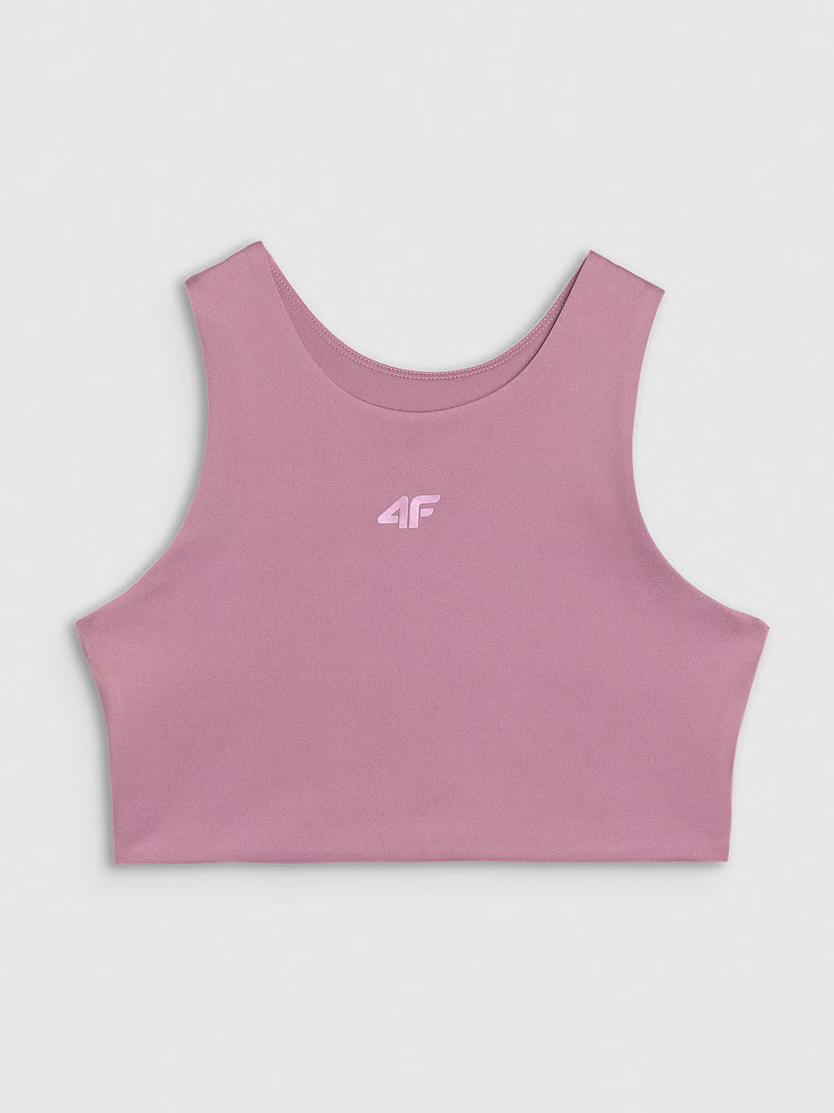 Crop top sportowy szybkoschnący dziewczęcy 4F JUNIOR x Anna Lewandowska