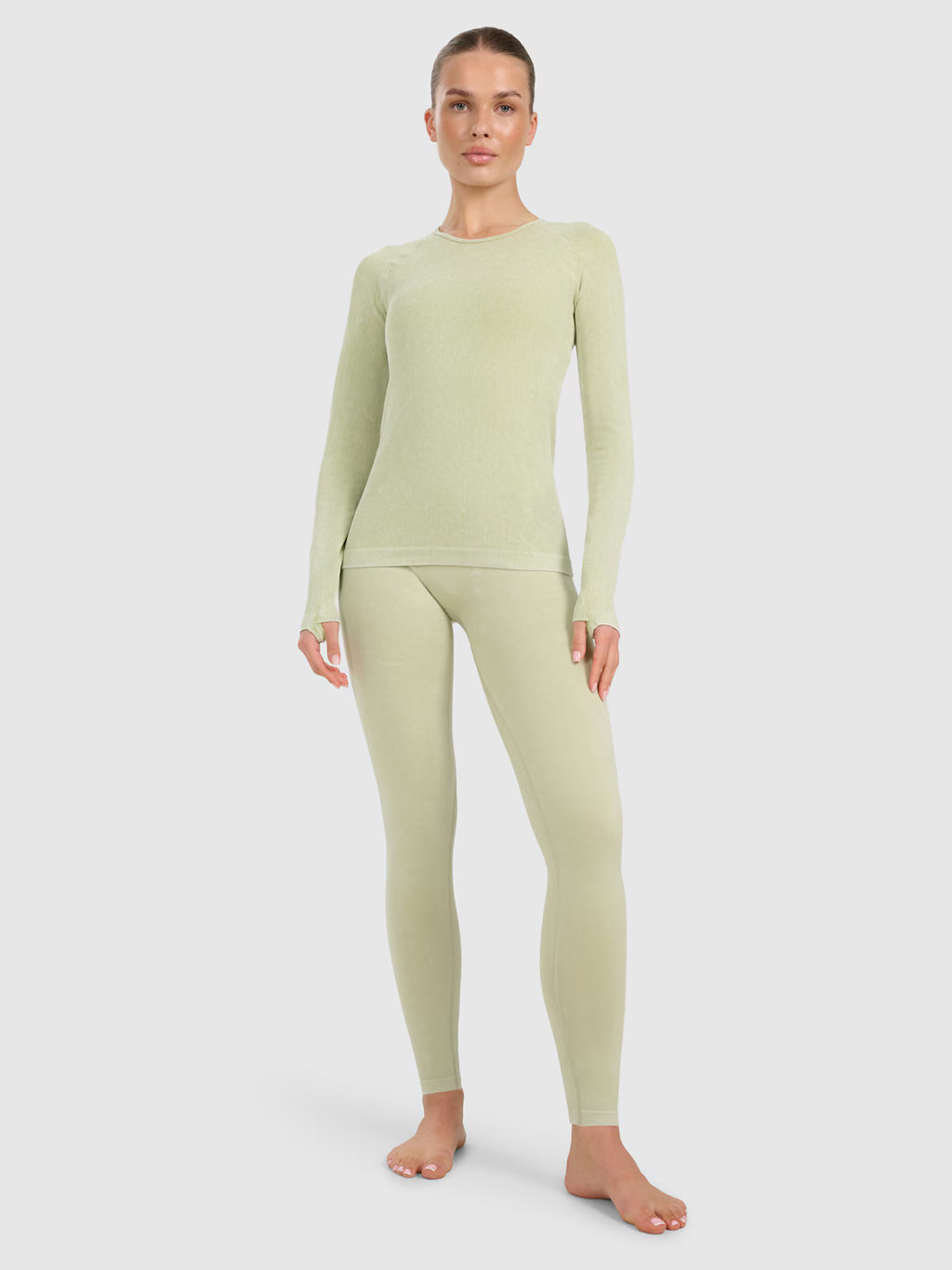 Longsleeve slim do jogi i pilatesu szybkoschnący damski