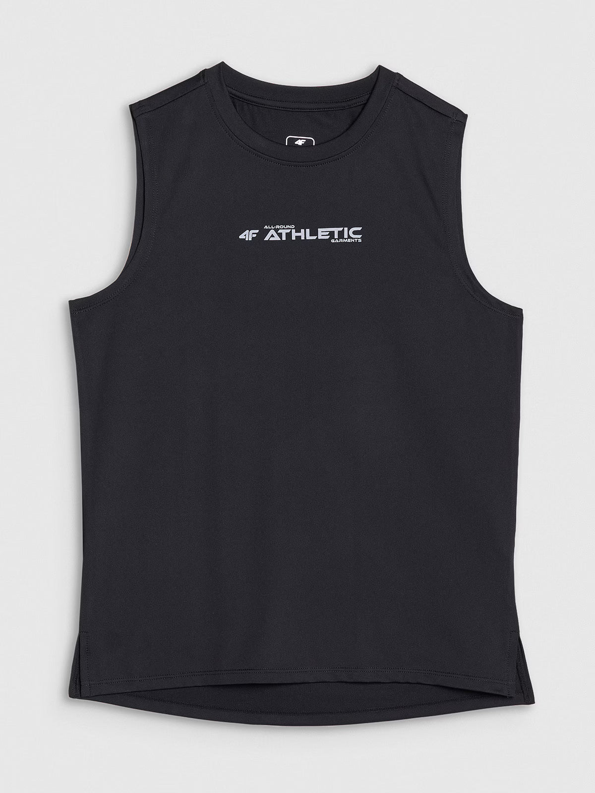 Tank top sportowy szybkoschnący chłopięcy