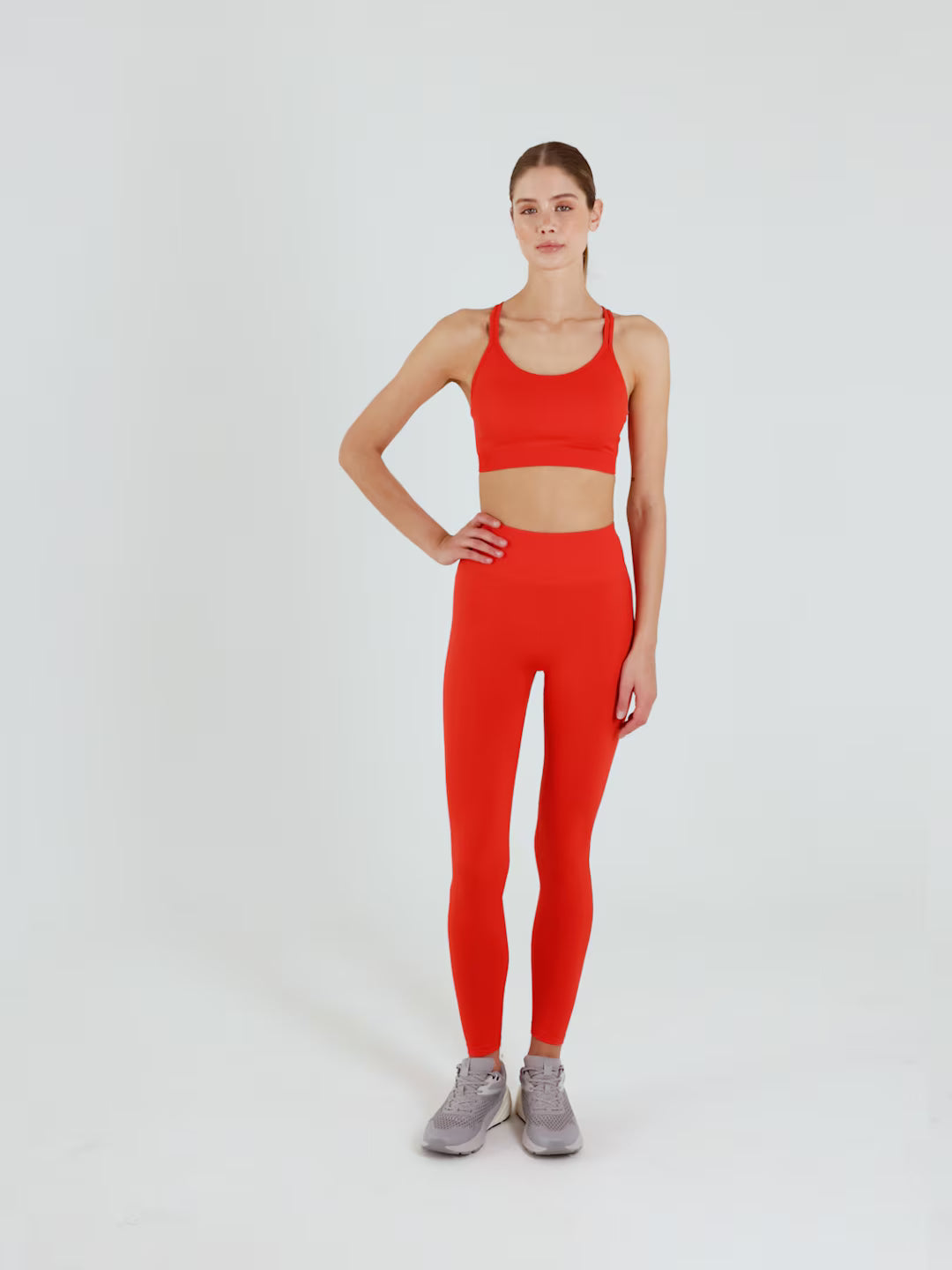Legginsy treningowe bezszwowe damskie