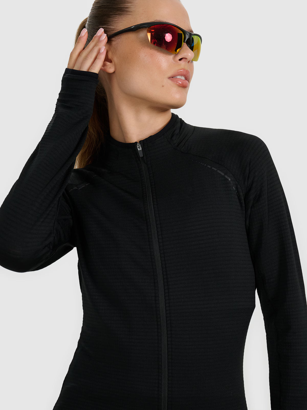 Bluza do biegania regular szybkoschnąca damska