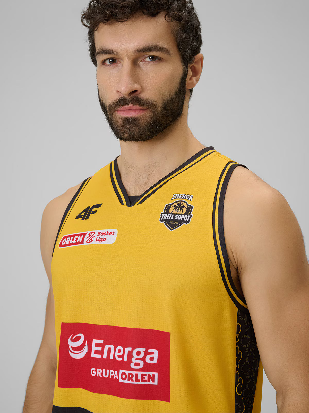 Koszulka meczowa replika domowa z sezonu 2025/26 męska 4F x Trefl Sopot