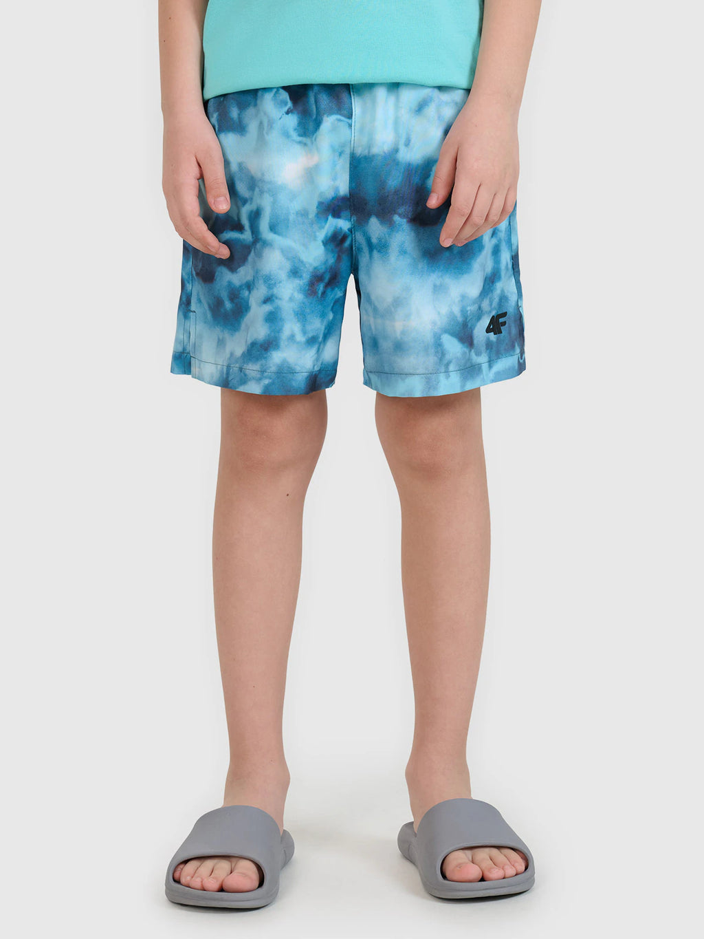 Spodenki plażowe boardshorty chłopięce