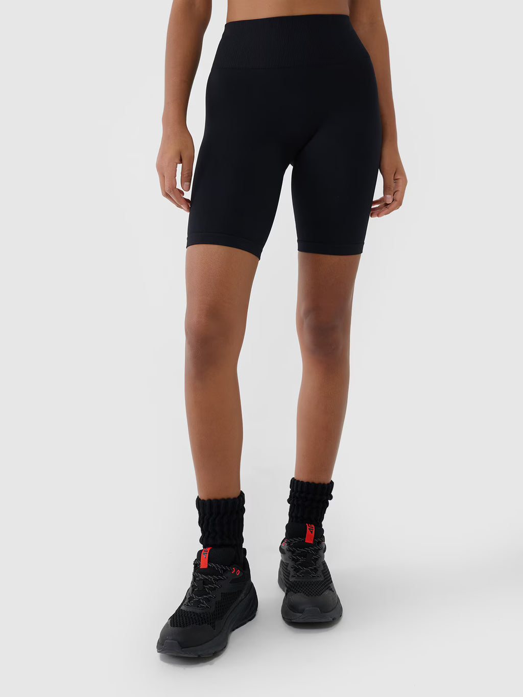 Legginsy kolarki bezszwowe treningowe damskie