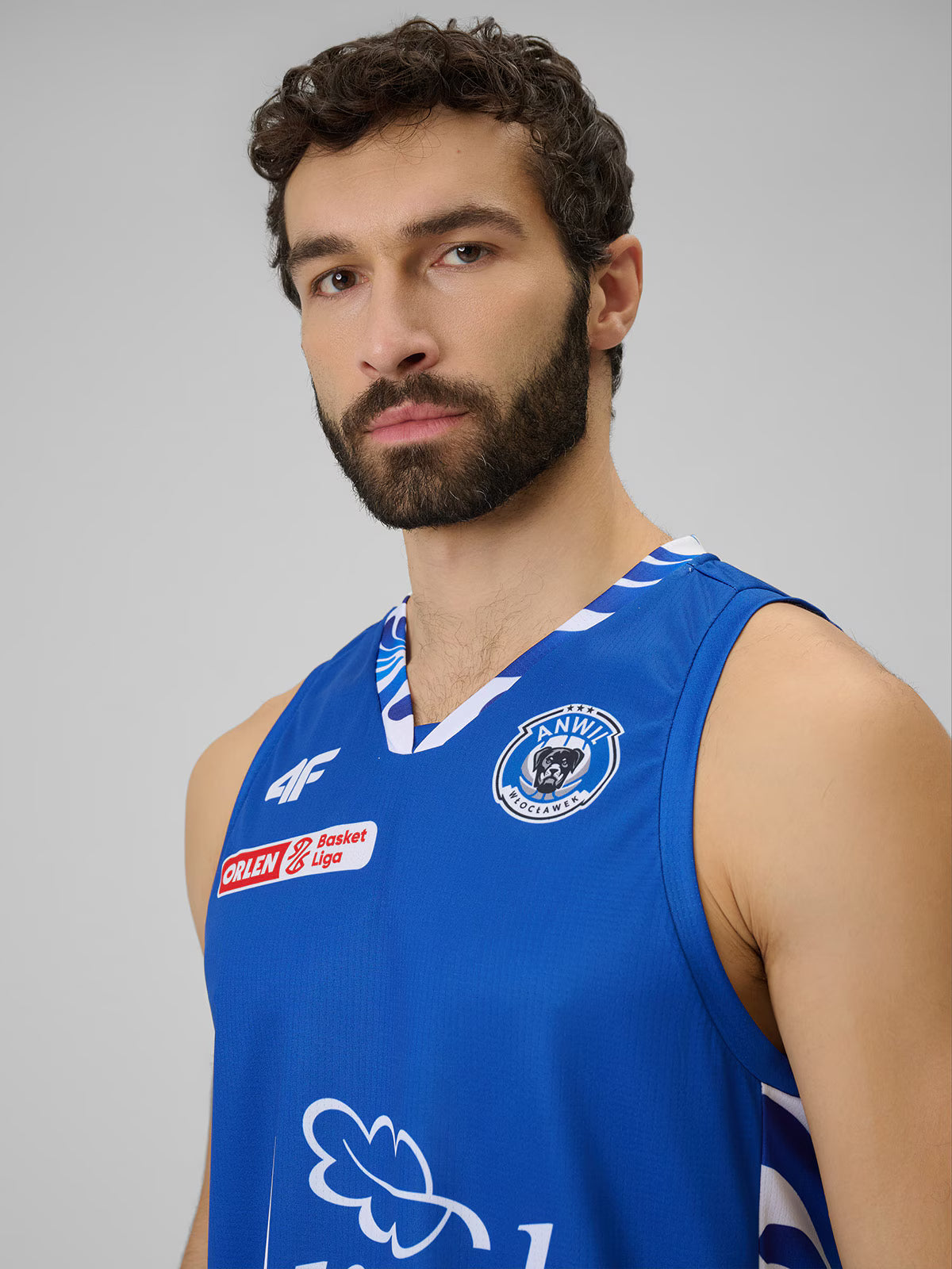 Koszulka meczowa replika wyjazdowa z sezonu 2025/26 męska 4F x Anwil Włocławek