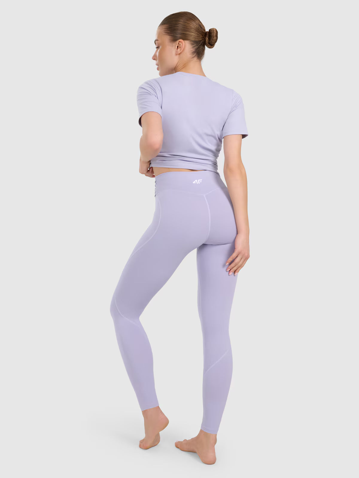 Legginsy do jogi i pilatesu szybkoschnące damskie