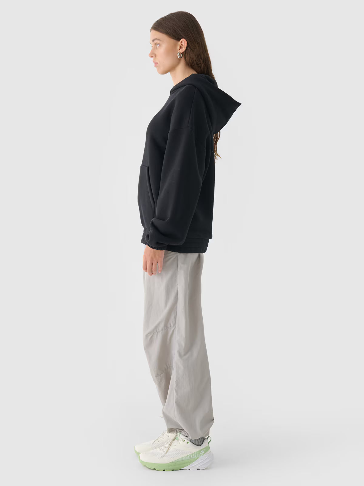Bluza dresowa nierozpinana z kapturem damska Outhorn
