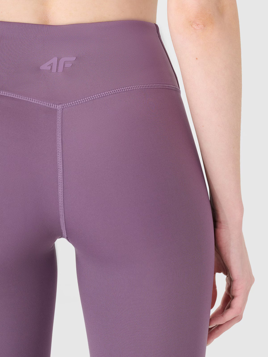 Legginsy treningowe ze średnim stanem damskie