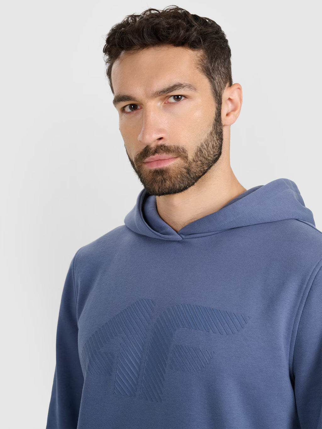Bluza dresowa nierozpinana z kapturem męska
