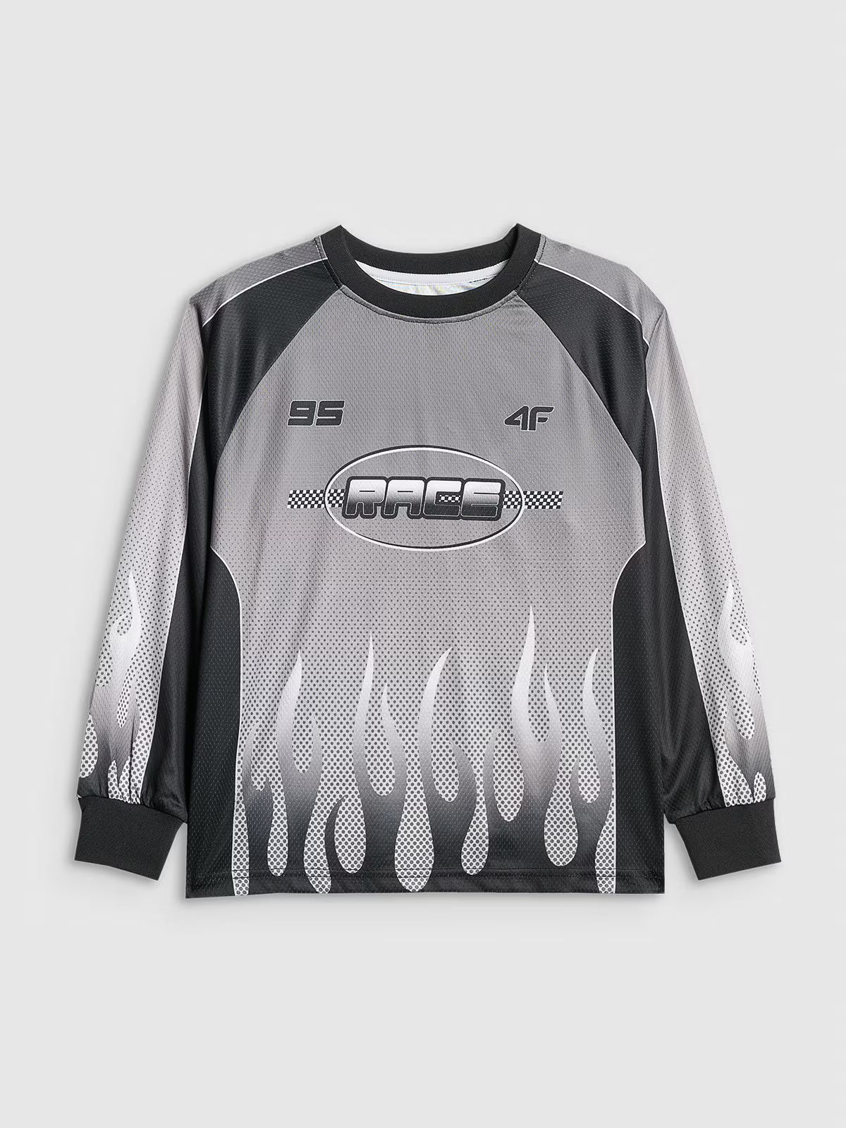 Longsleeve loose szybkoschnący chłopięcy