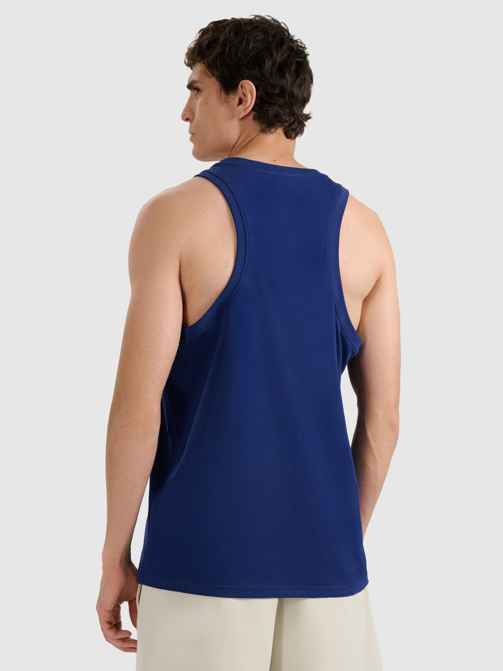 Tank top regular gładki męski