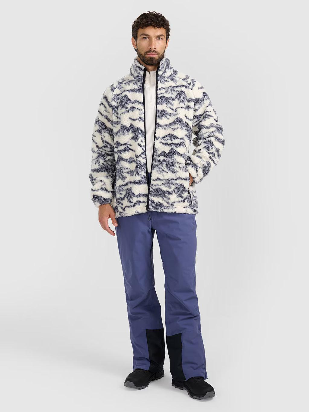 Polar sherpa oversize ze stójką uniseks