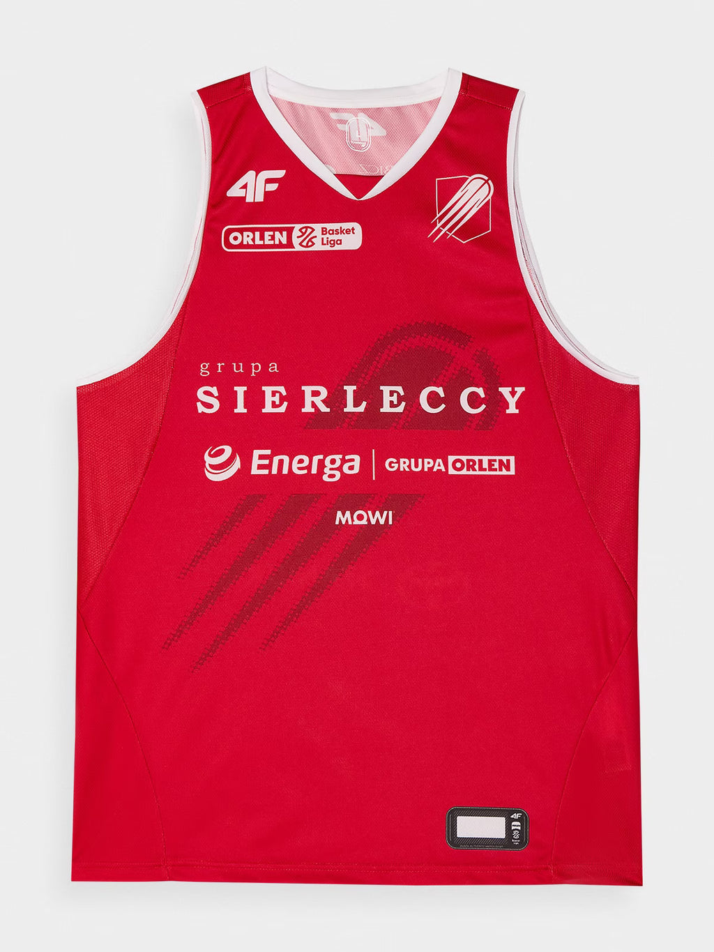 Tank top replika domowy z sezonu 2023/24 męski 4F x Czarni Słupsk