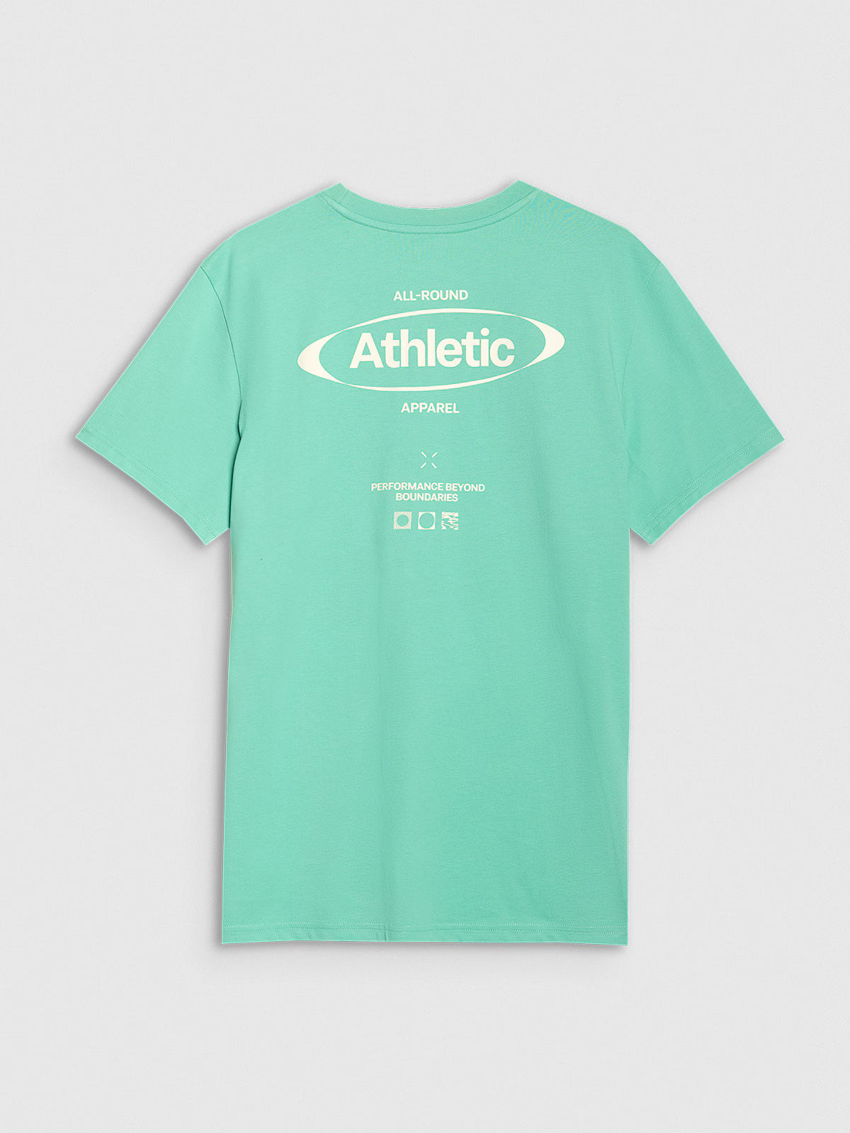 T-shirt regular z nadrukiem męski