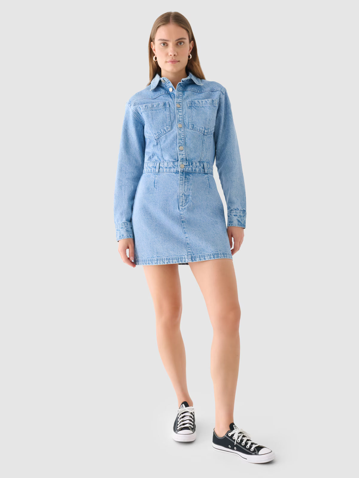 Sukienka jeansowa mini Outhorn